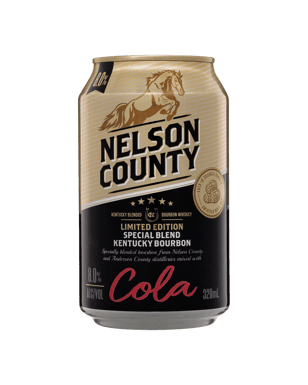 Nelson County Bourbon & Cola Special Edition 8% Cans 320ml  Can