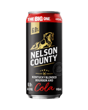 Nelson County Bourbon & Cola 6% Cans 440ml  Can