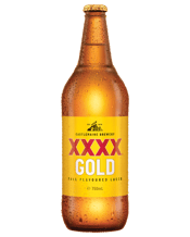 Xxxx Gold Lager Longneck 750ml  Bottle