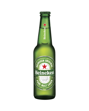 Heineken Lager Bottles 330ml  Bottle