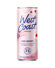 West Coast Cooler Red Berry 250ml  Can