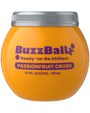 Buzzballz Passionfruit Crush Bottles 187ml  Bottle