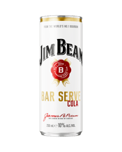 Jim Beam Bar Serve 10% Cans 250ml  Can