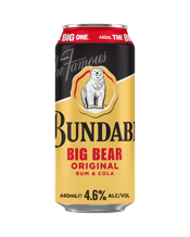 Bundaberg Big Bear Original Rum & Cola Cans 440ml  Can