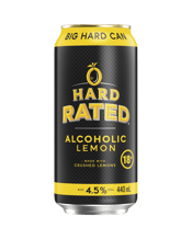 Hard Rated Alcoholic Lemon 4.5% Cans 440ml  Can