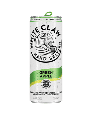 White Claw Green Apple Seltzer Cans 330ml  Can