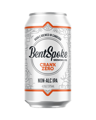 Bentspoke Brewing Co. Crankzero Ipa Cans 375ml  Can