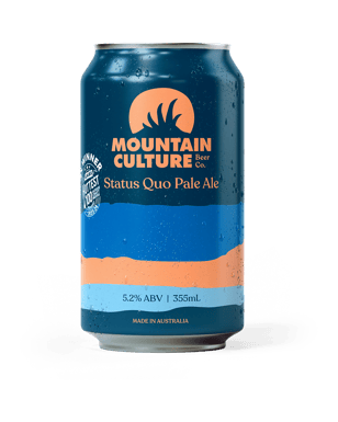 Mountain Culture Status Quo Pale Ale 10 Pack Cans 355ml  Pack