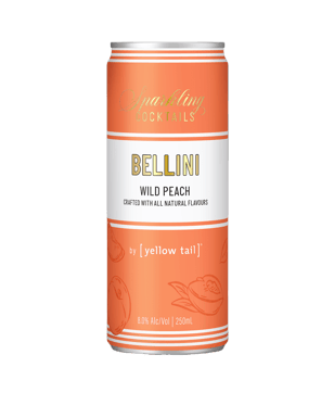 Sparkling Cocktails Bellini Cans 250mL