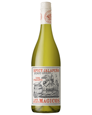 Los Dias Mágicos Spicy Jalapeno Pinot Grigio  Bottle