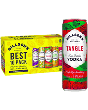 Billson's Vodka Best Of Mixed 10 Pack Cans 355ml  Can