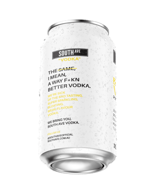South Ave Zero Sugar Pineapple Vodka Cans 375ml  Can