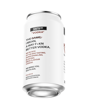 South Ave Zero Sugar Sour Cola Vodka Cans 375ml  Can
