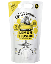 Old Fat Unicorn Lemon Slushie Flavoured Mix Bagnum  Each