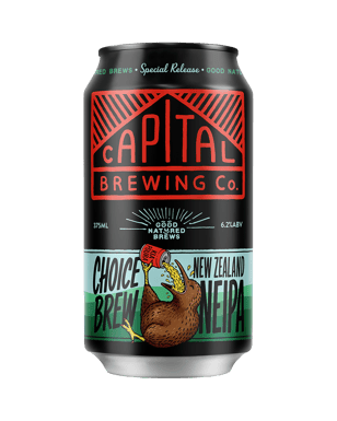 Capital Brewing Co. Choice Brew Neipa 375ml  Can