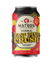 Matso's Vodka Rasp Pine Crush Cans 330ml  Can