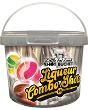 Little Fat Lamb Liqueur Combo Shot Bucket 16x30ml  Bottle