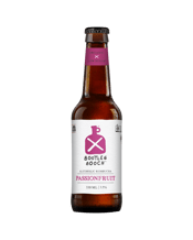 Bootleg Booch Passionfruit Alcoholic Kombucha 330ml  Bottle