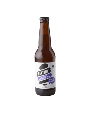 Beatnik On The Hook Passionfruit Alcoholic Kombucha Bottle  Bottle