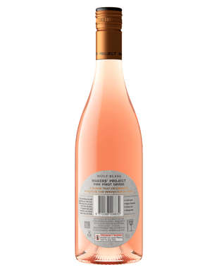 Wolf Blass Maker's Project Pink Pinot Grigio  Bottle