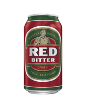 Red Bitter Full Flavour Lager Cans 375ml  Can