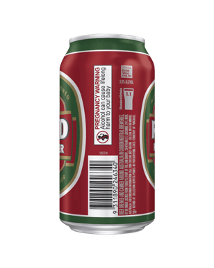 Red Bitter Full Flavour Lager Cans 375ml  Can