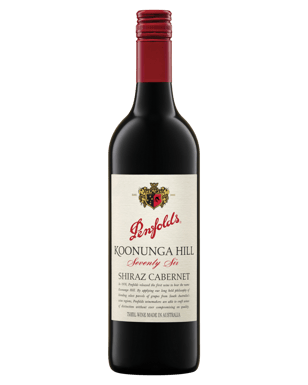 Penfolds Koonunga Hill Seventy-six Shiraz Cabernet 2015  Bottle