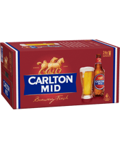 Carlton Mid Stubbies  24 Case