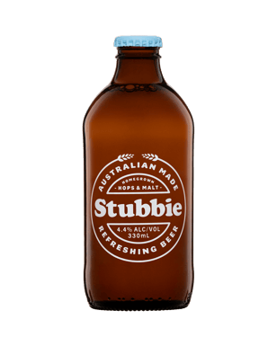 Stubbie Refreshing Beer 330ml  Bottle
