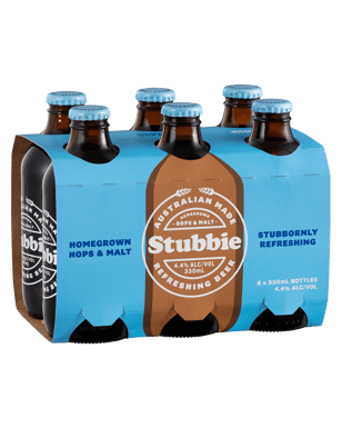 Stubbie Refreshing Beer 330ml  Bottle