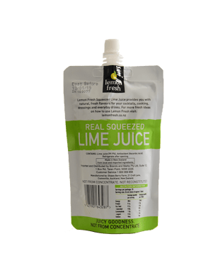 Lemon Fresh Lime Juice 245ml  Each
