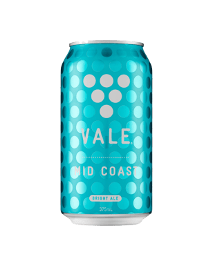 Vale Mid Coast Bright Ale Cans 375ml  Can