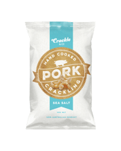 Crackle & Co. Sea Salt Pork Crackling 30g  Pack