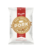 Crackle & Co. Chilli Pork Crackling 30g  Pack