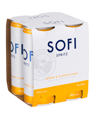Sofi Spritz Lemon & Elderflower Cans 250ml  Can