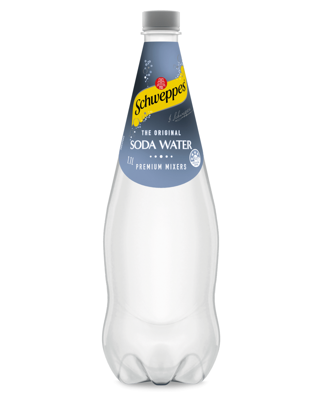 Schweppes Soda Water 1.1L