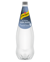 Schweppes Soda Water 1.1l  Bottle