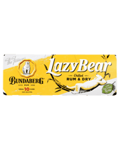 Bundaberg Lazy Bear Dry & Lime 3.5% Can 330ml  Pack
