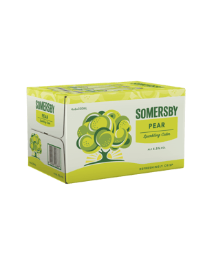 Somersby Pear Cider Bottles 330ml  24 Case