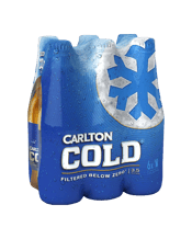 Carlton Cold Bottles  6 Pack