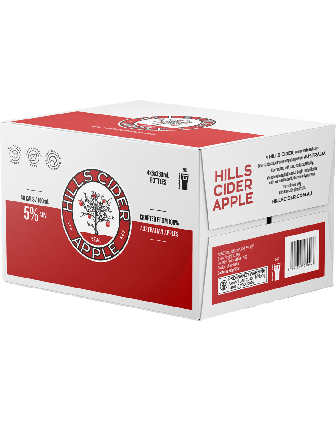 Buy The Hills Cider Company Apple Cider 330ml online with (sameday