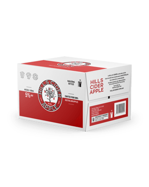 The Hills Cider Company Apple Cider Bottles 330ml  24 Case