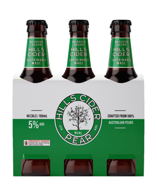The Hills Cider Company Pear Cider Bottles 330ml  6 Pack