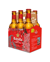 Estrella Damm Lager 330ml  6 Pack