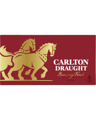 Carlton Draught Bottles 375ml  Bottle