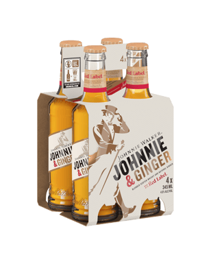 Johnnie Walker & Ginger 345ml  Bottle