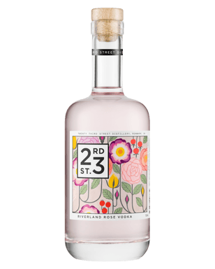 23rd Street Distillery Rose Vodka 700ml  Bottle