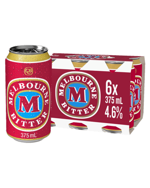 Melbourne Bitter Cans 375ml  6 Pack