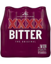 Xxxx Bitter Bottles 375ml  6 Pack