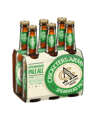 Cricketers Arms Spearhead Pale Ale 330ml  6 Pack